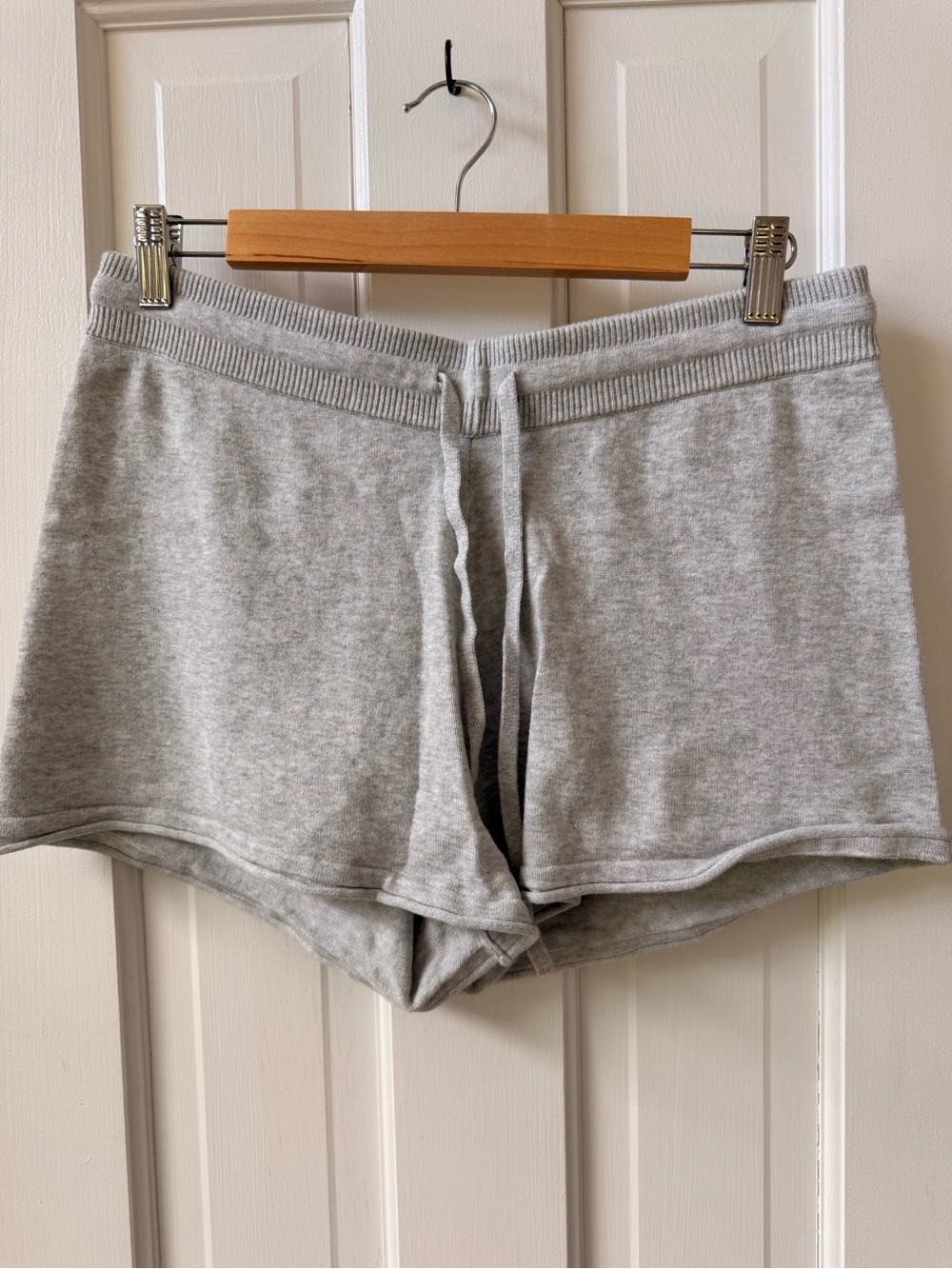 Banana Republic Light Gray Athletic Lounge Shorts with Drawstring
